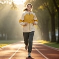 thumbnail image 5 of MERIDIANA Women's Lightweight Jacket - Packable Hooded Windbreaker with Sling Bag, 5 of 6