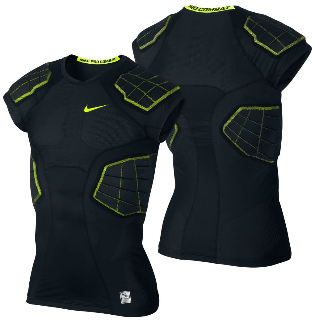 Estados Unidos Presidente Flecha Nike Men's Pro Combat Hyperstrong 3.0 4-Pad Football Shirt - Walmart.com