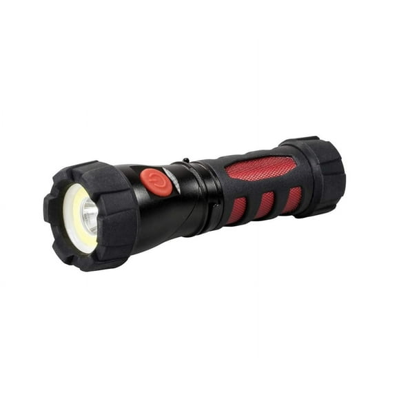 Dorcy Ultra HD Series COB Swivel Flashlight - AAA - Metal - Black, Red | Bundle of 5