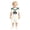 White, variant on Shadoumai Halloween Jumpsuit Pumpkin Face Straps Romper For Kids, Comfortable Casual Jumpsuit For Girls Daily Play Outfit Jumpsuit