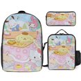 thumbnail image 1 of Sanrio Backpack Essentials Kit 17 Inch Bag Plus Snack Tote and Pen Organizer, 1 of 5