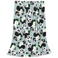 thumbnail image 2 of Fuzoiu Panda And Eucalyptus Print Ultra-Soft Micro Fleece Blanket,All Seasons Flannel Throw, Lightweight Blanket for Bed, Sofa, Couch, Movie Night, Camping, and Travel-60"x50", 2 of 7