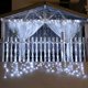 thumbnail image 4 of Cortinas blancas 300 luces de cortina LED IP44 JAMW decoración del hogar Navidad boda fiesta de cumpleaños Sencillez, 4 of 5