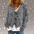 thumbnail image 1 of Puntoco Chaqueta Informal Con Botones Y Estampado De Moda Para Mujer, 1 of 5