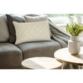 thumbnail image 5 of Ox Bay Woven Paths Directional Diamond Lumbar Throw Pillow, 16" x 24", Off-White, 5 of 7