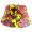 Paisley, variant on Fashion Adult Women's Bucket Hat (Butterfly Rainbow)