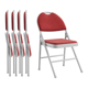 thumbnail image 1 of Yeshouse Sillas plegables con cojín de cuero sintético, estructura metálica acolchada, sillas apilables para interiores y exteriores, ideales para oficina, comedor, camping y fiestas, 1 of 7