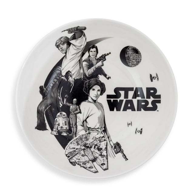 Cuenco plateado Buffalo STAR WARS Collage, 23 cm, cerámica