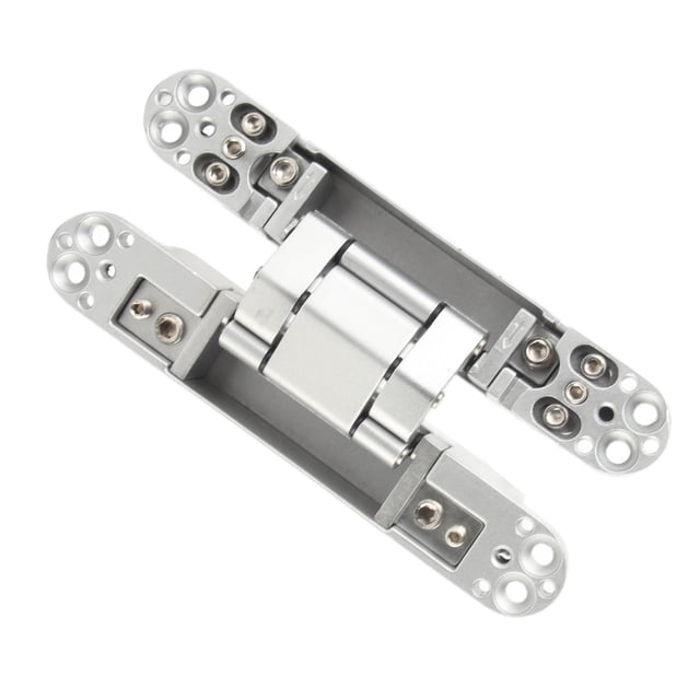 Bisagras De Puerta Oculta Bisagra De Puerta Plegable aleación De Zinc Bisagras De Puerta Oculta De 180 Grados Bisagra 3D De ángulo 3D Con Tornillos De Llave Hexagonal, Capacidad