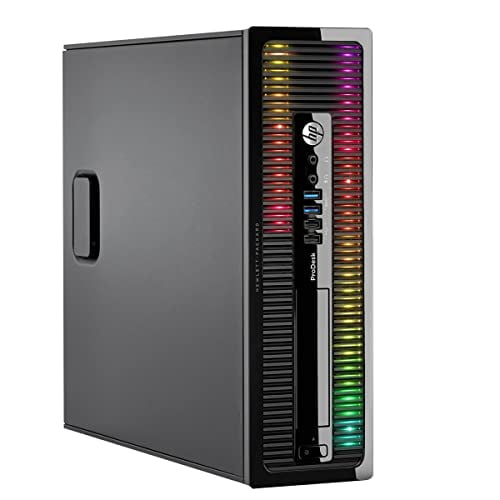 HP ProDesk Desktop RGB Lights Computer Intel Core i5 4570 3.2 GHz