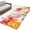 Multicolor, variant on Pink Yellow Floral Area Rugs 6'x9', Washable Small Throw Rugs for Kitchen Dining room, Spring Flowers Elegant Pastoral Leaves Indoor Outdoor Rug Non-Slip Low Pile Carpet Runner Reversible Floor Mats