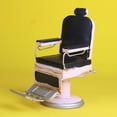 thumbnail image 2 of Silla de peluquería creativa decorativa Mini modelo de estilo europeo de Cuadrado pequeño Sunnimix asiento de barbero, 2 of 8