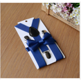 thumbnail image 2 of Gupgi Kids Solid Adjustable Elastic Suspenders Y-back Suspender Bow Tie Set, 2 of 4