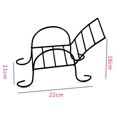 thumbnail image 3 of Estante Para Pollo Asado, Diseño De Silla De Playa, Estante A La Parrilla De Metal Para Herramienta De Barbacoa Vogacara OD014392-02, 3 of 6