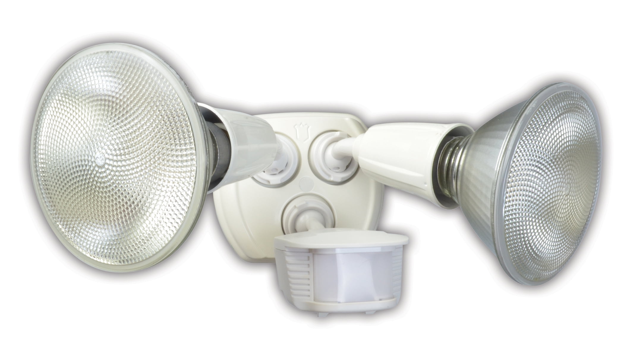 Coleman Cable L6003WH 180° Twin Head Motion Activated Security Flood Light Coleman Cable L6003WH 180° Twin Head Motion Activated Security Flood Light