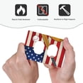 thumbnail image 4 of Fotbe American Flag And Baseball Print Duplex Receptacle Wall Plate, 1-Gang 5.0" x3.0" Wall Outlet Covers, Dual Outlet Faceplates Covers, Color-matched Screws Included-Style S, 4 of 6