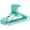 Aqua, variant on DEILSY White Plastic Hangers for Clothes with Hook for Scarves and Belts - Pack of 10 White Hangers