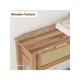 thumbnail image 2 of Freestanding consola mesa con rattan cajones, abiertos almacenamiento space, easy - assembly entrance decor para sala de estar, dormitorio, 2 of 5