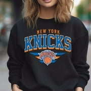 New York Knicks Sweatshirt Women Vintage New York Knicks Crewneck Men Distressed Knicks Pullover Vintage Unisex Knicks Shirt Oversize