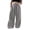 Grey, variant on NOEGOEU Cargo Pants for Girls Drawstring Hiking Pants Baggy Elastic Bottom Joggers with Pockets (Black,8-9 Years)