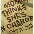 thumbnail image 5 of Funny Mommy Thinks She's in Charge Toddler Boy Girl T Shirt Infant Toddler Brisco Brands 12M, 5 of 6