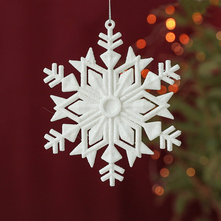 Hallmark miniature snowflake christmas tree topper at Hooked on Ornaments
