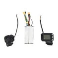 thumbnail image 2 of LCD Display Meter Large LCD Display Computer Electric LCD Meter for Electric Bikers Teens 36V with wire, 2 of 9