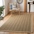 thumbnail image 2 of SAFAVIEH Natural Fiber Maisy Solid Area Rug, Natural/Ivory, 8' x 8' Square, 2 of 10