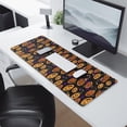thumbnail image 2 of Long Mouse Pads for Desk,Pumpkin Pattern Halloween Desk Mats on Top Of Desks, Desk Mouse Pad Extra Large with 3mm Non-Slip Base and Stitched Edge for Gaming,Office,Work,Home 31.5x11.8in, 2 of 5