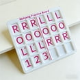 thumbnail image 2 of Pink Portable Mahjong Practice Board With 24 Slots For Charleston Training Lovers, 2 of 6