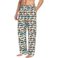 thumbnail image 2 of Daiia Train Men's Sleep Pant with Pockets and Drawstring,Pajama Pants-Large, 2 of 9