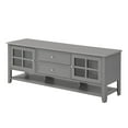 thumbnail image 3 of TV Stand with Multi-Purpose Storage and Upgrade Anti-Rust Process for 60-inch TVs, 3 of 6