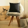 thumbnail image 5 of Black Modern Textured Throw Pillow, 5 of 5