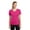 PINK RASPBERRY, variant on Sport-Tek Women LST353 Running Shirt V-Neck PosiCharge Competitor Tee