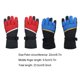 thumbnail image 5 of Sonducket 1 par de guantes de invierno de nailon para niños, reemplazo portátil, coloridos, tamaño libre, a prueba de viento, para deportes al aire guantes y mitones Rojo Sonducket AP012855-01, 5 of 6