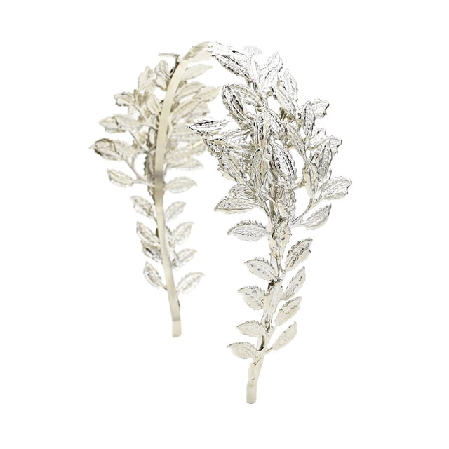 Diadema de hoja griega, pulsera de bobina, pendientes de perlas de imitación, peineta de hoja de oro para novia, fiesta de boda para mujer Zhivalor CPB-DE-LYY881-2
