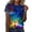 Blue, variant on Womens Blouses Dressy Casual Petite Novelty Golf Tees for Women Cute Crop Tops for Women Sexy Generic Womens Tops Hide Belly