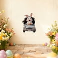 thumbnail image 4 of zhangmingg Adorable Rabbit Wall Decals for Easter Home Kids Room Party Background Sticker Art, 4 of 6