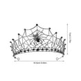 thumbnail image 3 of Milisten Elegant Spider Web Bridal Headdress Wedding Hair Accessory with Craftsmanship for Special Occasions, 3 of 8