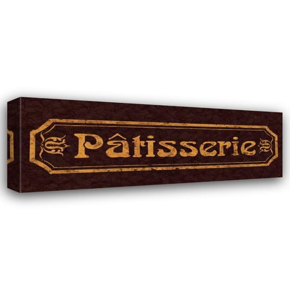 Catherine Jones 40x17 Gallery Wrapped Canvas Wall Art Titled - Patisserie