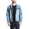 Layered Hooded Indigo