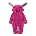 thumbnail image 3 of FDDMis Teen Jackets Girls Ages 14-16 Toddler Winter Coat Boys 2t Fleece Jacket 4t Snowsuit 5t Clothes Boys Boy 3t Clothes Girl 5t, Hot Pink 18-24 Months, 3 of 9