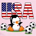 thumbnail image 2 of CafePress - USA Soccer Body Suit - Baby Light Bodysuit, Size Newborn - 24 Months, 2 of 4