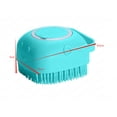 thumbnail image 2 of tumgatte Pet Shower Brush Massager with Shampoo Dispenser 8.5cm Soft Bristle Grooming Home and Kitchen, 2 of 8