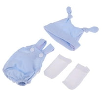 Trendy Rompers Hat Socks Suit Clothes -11" Doll Outfits