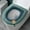 Green, variant on Hiroekza Toilet Seat Covers,Thickened Toilet Cover Four Seasons Universal Household Gasket Winter Toilet Cover Washable Toilet Mat Toilet Cover Clearance