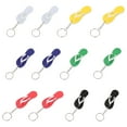 thumbnail image 4 of 12pcs Pantoufles Porte-Clés Thermique Imprimable Porte-Clés de Style Hawaïen, 4 of 9