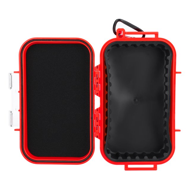Storage Case, Akozon Waterproof Shockproof Outdoor Storage Case for Tools Phone Keys and More