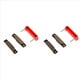 thumbnail image 1 of 2X Juego de Pastillas de Freno de Aleación CNC para 1/5 KM BAJA 5B RC COCHE GAS PART 85201-Naranja, 1 of 5