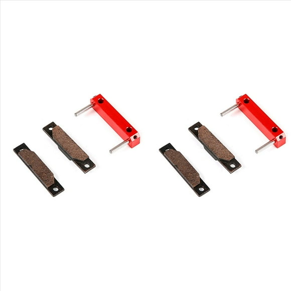 2X Juego de Pastillas de Freno de Aleación CNC para 1/5 KM BAJA 5B RC COCHE GAS PART 85201-Naranja